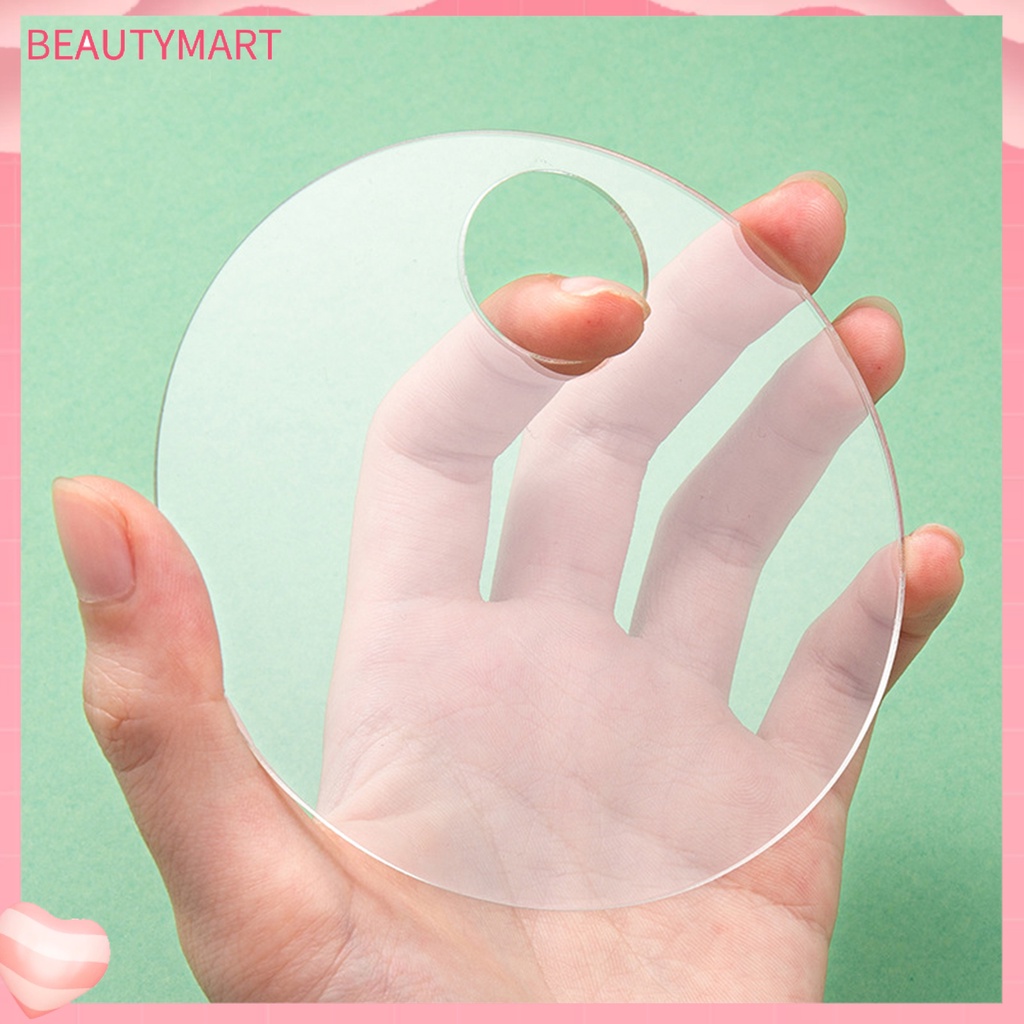 1 Bộ Bảng Màu Trang Điểm Móng Tay Bằng Acrylic Trong Suốt Chống Áp Lực Dễ Vệ Sinh