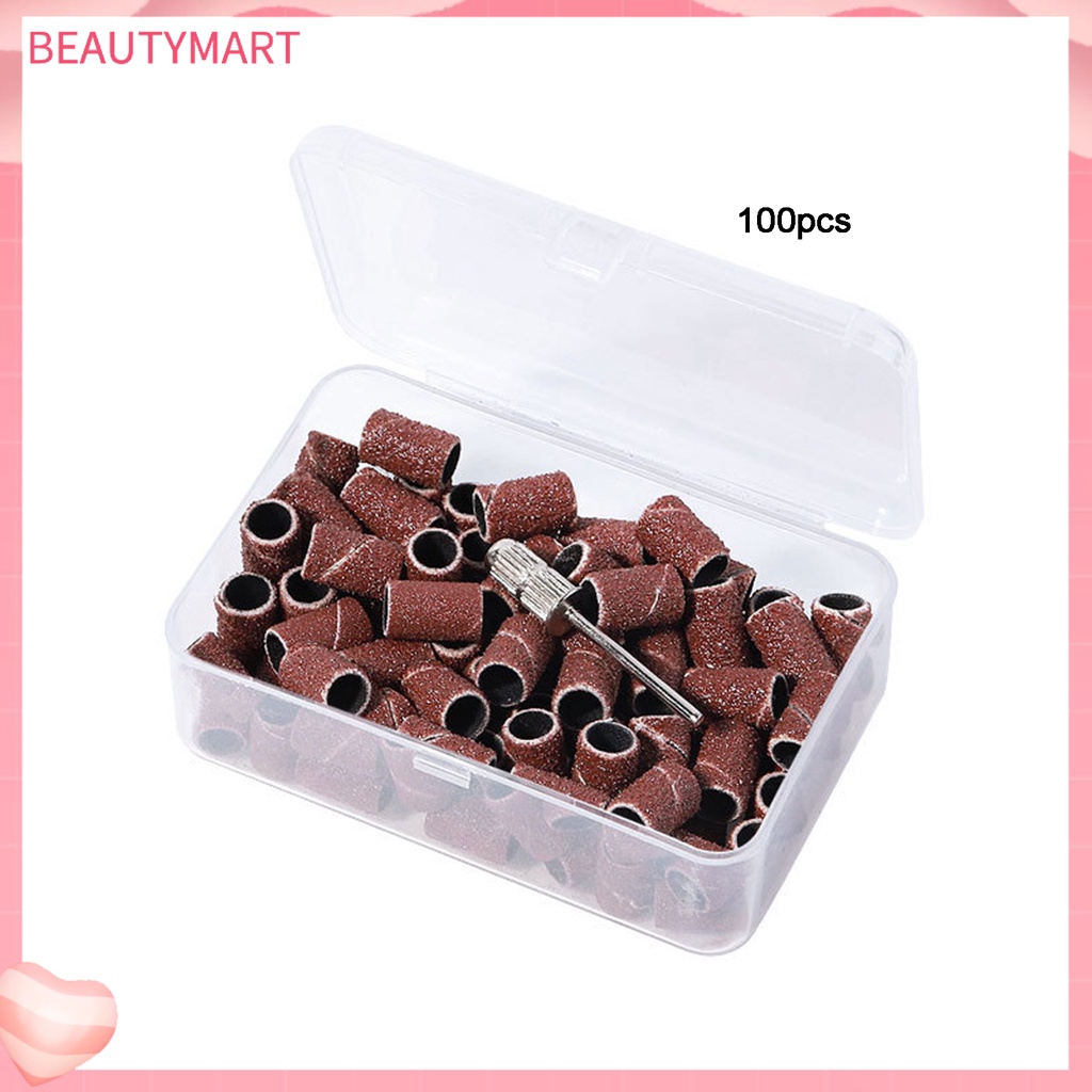 1 Hộp Vòng Cát Đánh Bóng Mài Móng Tay Đa Năng Độ Bền Cao