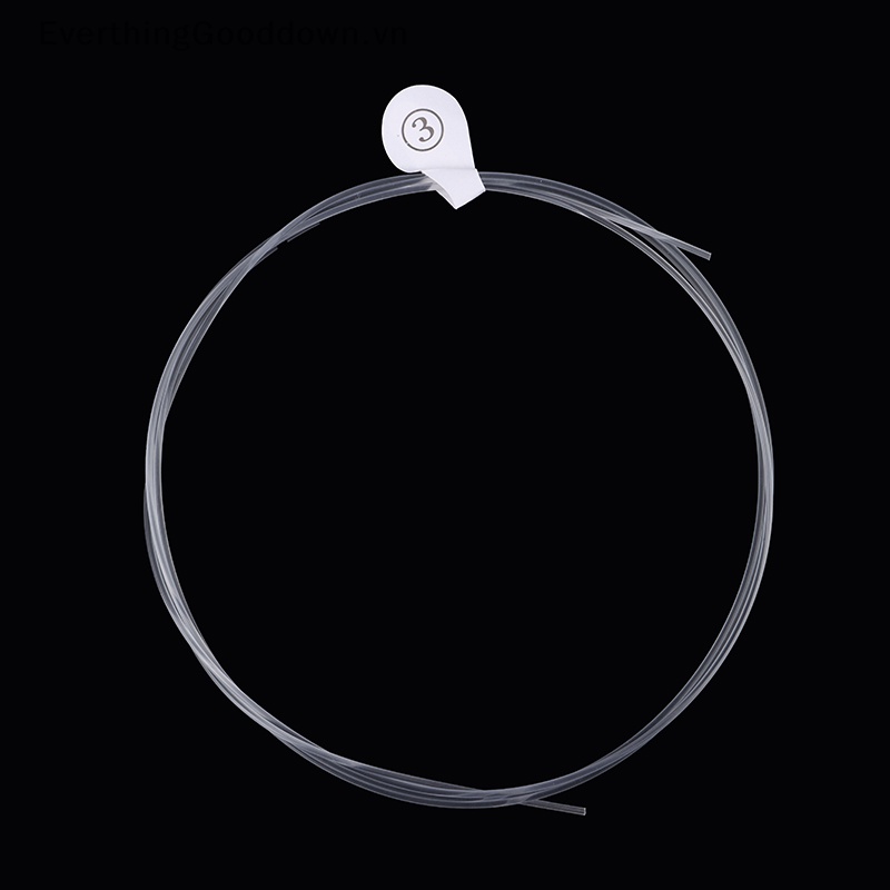 Set 6 Dây Đàn Guitar Cổ Điển Bằng Nilon Mạ Bạc Siêu Nhẹ