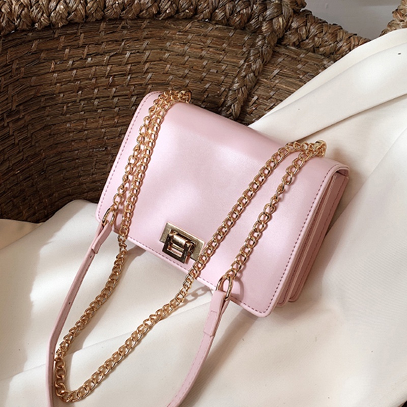 Túi Đeo Chéo Hình Vuông Cỡ Nhỏ Phong Cách Hàn Quốc Thời Trang Cho Nữ