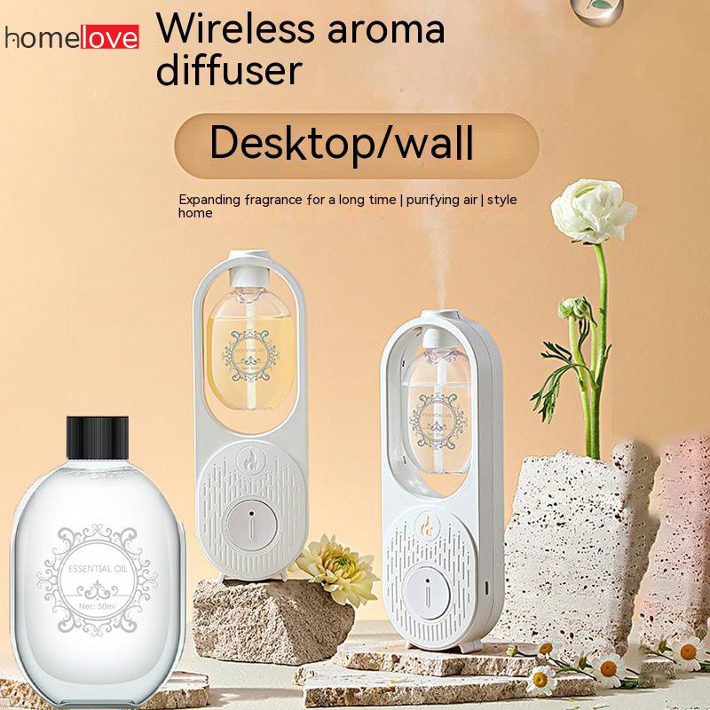Treo Tường Hương Thơm Khuếch Tán Thông Minh Làm Mát Không Khí Phòng Tắm Loại Bỏ Mùi Tinh Dầu Siêu Âm Hương Liệu Khuếch Tán Tự Động Hương Thơm Dispenser Homelove