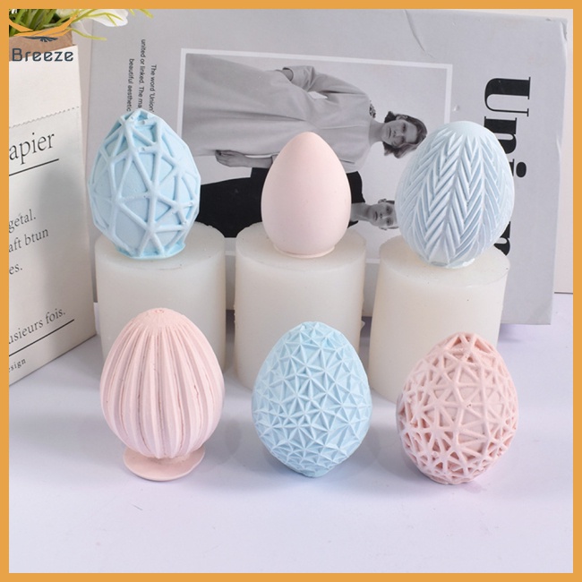 Khuôn Silicone Tạo Hình Trứng Phục Sinh 3d Diy Có Thể Tái Sử Dụng