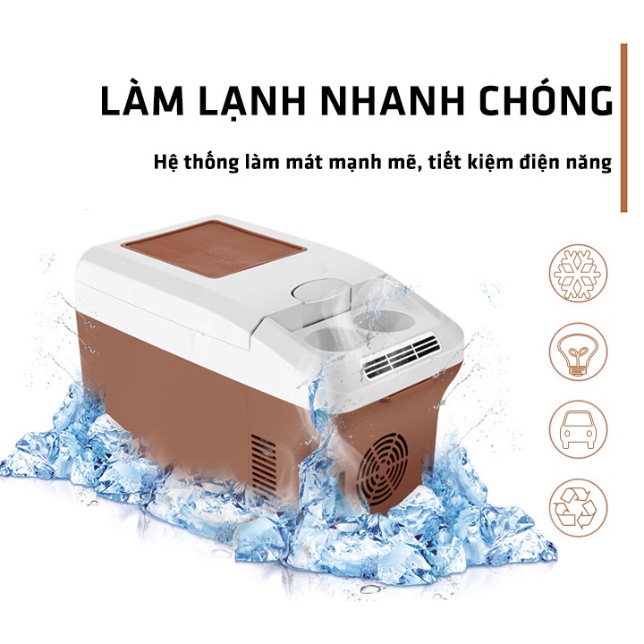 Tủ lạnh ô tô mini Dailyhousehold tiện lợi, Máy làm mát dành cho xe hơi, Hộp lạnh dành cho tài xế đường dài nhập khẩu.