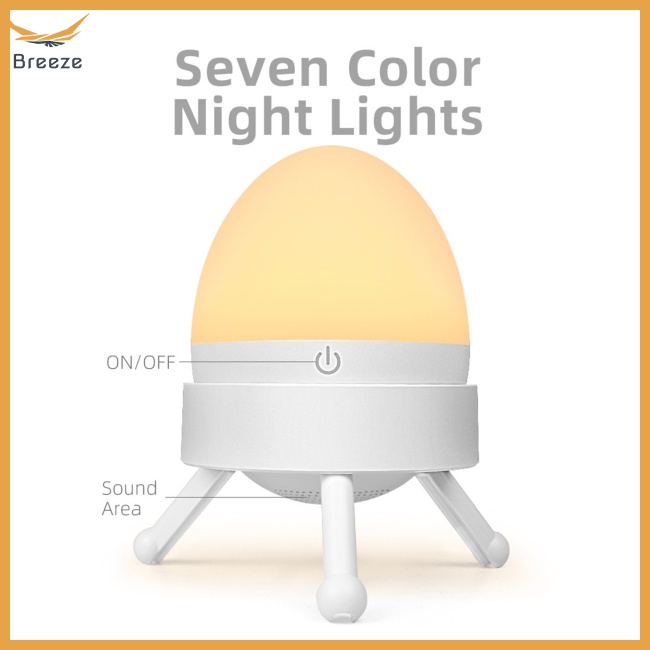 Đèn Ngủ Usb Thông Minh Tích Hợp Điều Khiển Từ Xa 17 Âm Thanh Tự Nhiên Có Hẹn Giờ