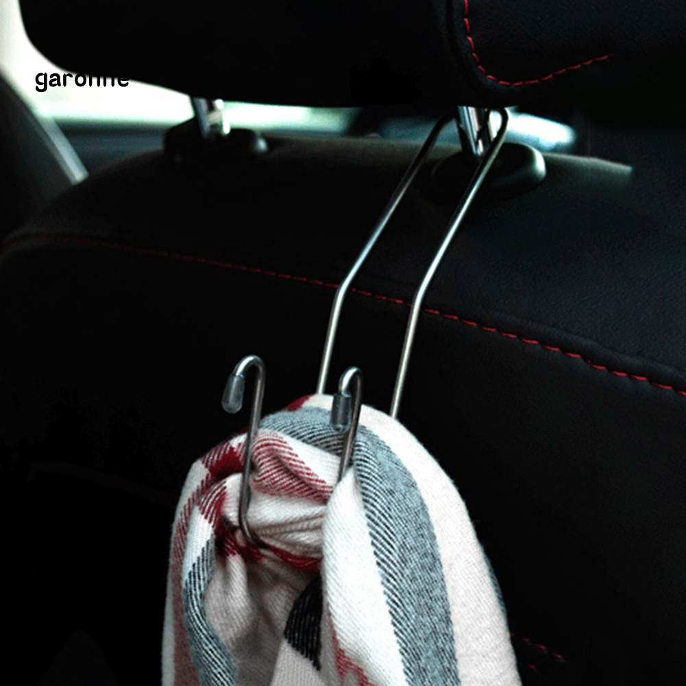 Giá Đỡ Bằng Thép Không Gỉ Gắn Sau Ghế Xe Hơi Thông Dụng