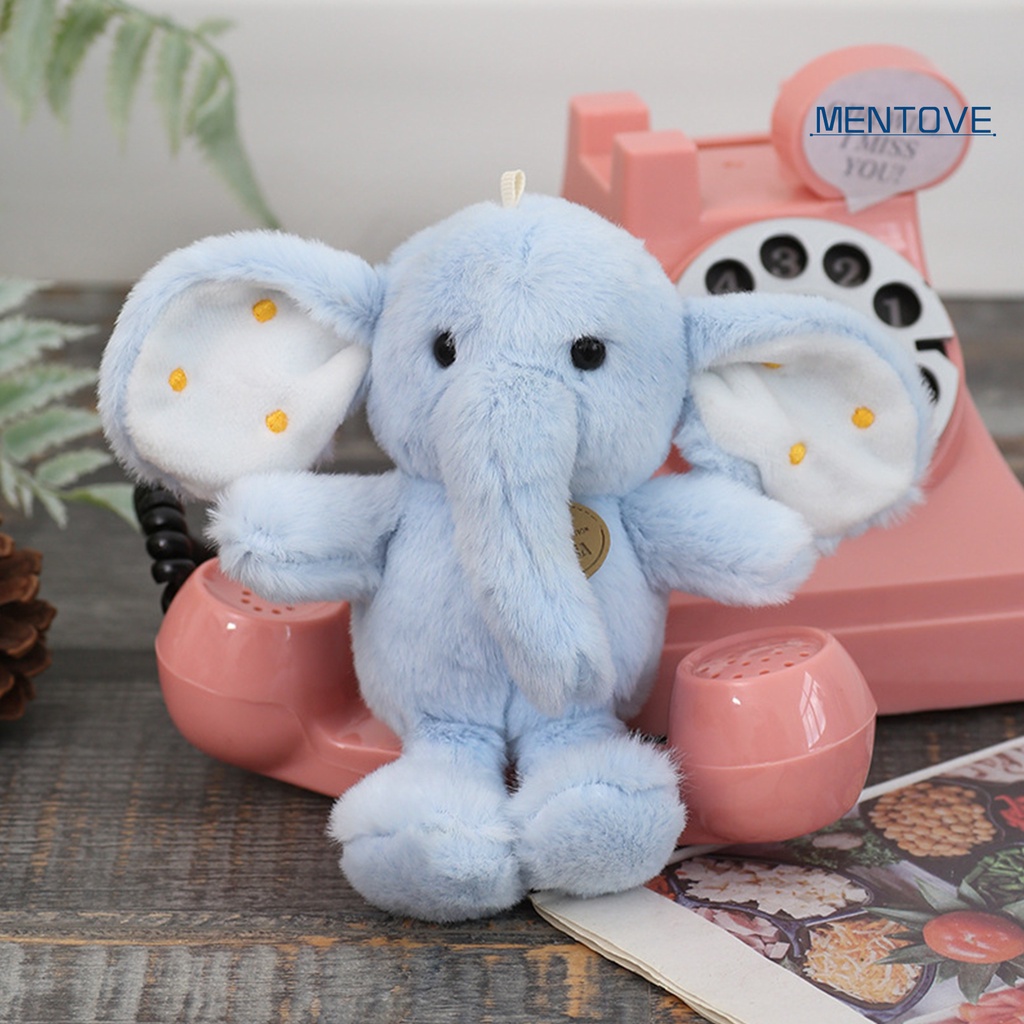 [MT] Móc Chìa Khóa Hình Búp Bê Động Vật Hoạt Hình Tai To Nhồi Bông Mềm Mại Thoải Mái Trang Trí Túi Xách / Điện Thoại