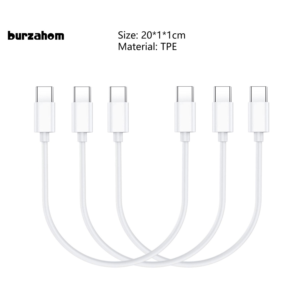 Set 3 Dây Cáp Sạc Nhanh 100W 2Gbps Type-C Dành Cho Máy Tính