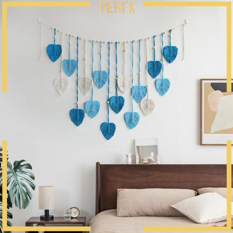 Dây Lá Macrame Đan Treo Tường Hiện Đại Trang Trí Nhà Cửa