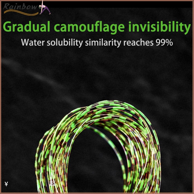 1 Cuộn Dây Câu Cá 3d Vô Hình 500M Bằng Sợi Nylon Vô Hình Thay Đổi Màu Sắc Chất Lượng Cao