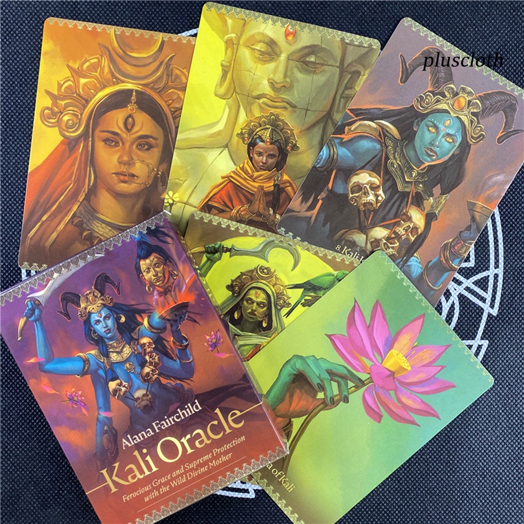 Bộ Bài Tarot In Chữ Tiếng Anh Sacred Spirit Trong Suốt Có Thể Tái Sử Dụng
