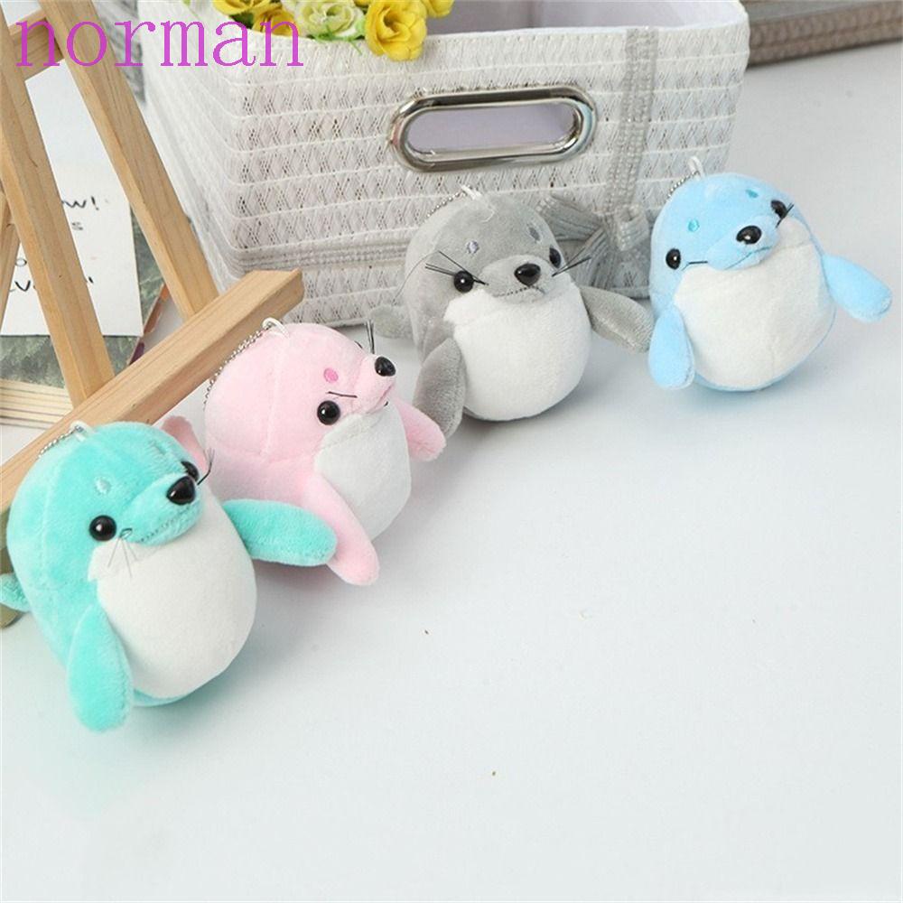 Móc Khóa Nhồi Bông Hình NORMAN Đáng Yêu