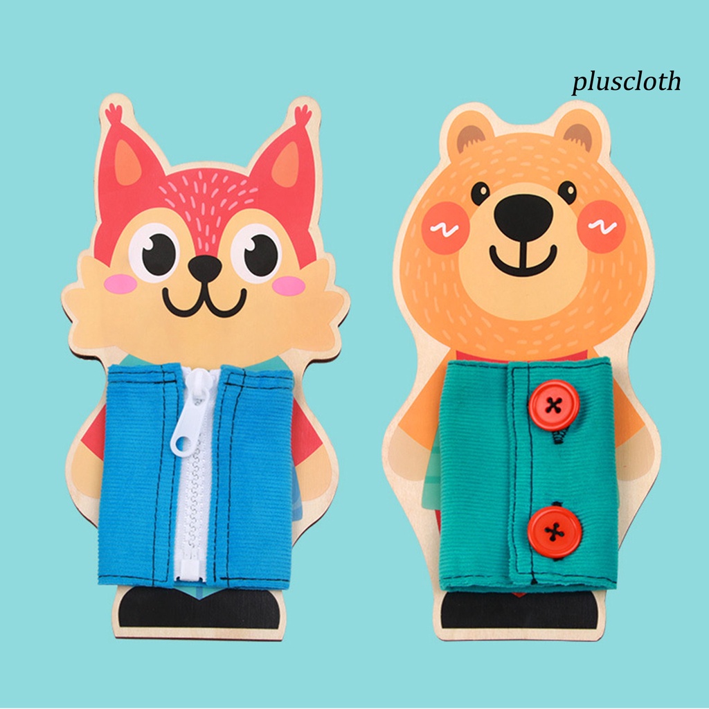 Set 3 Đồ Chơi Giải Trí Hình Hoạt Hình Đầy Màu Sắc Có Khóa Kéo DIY