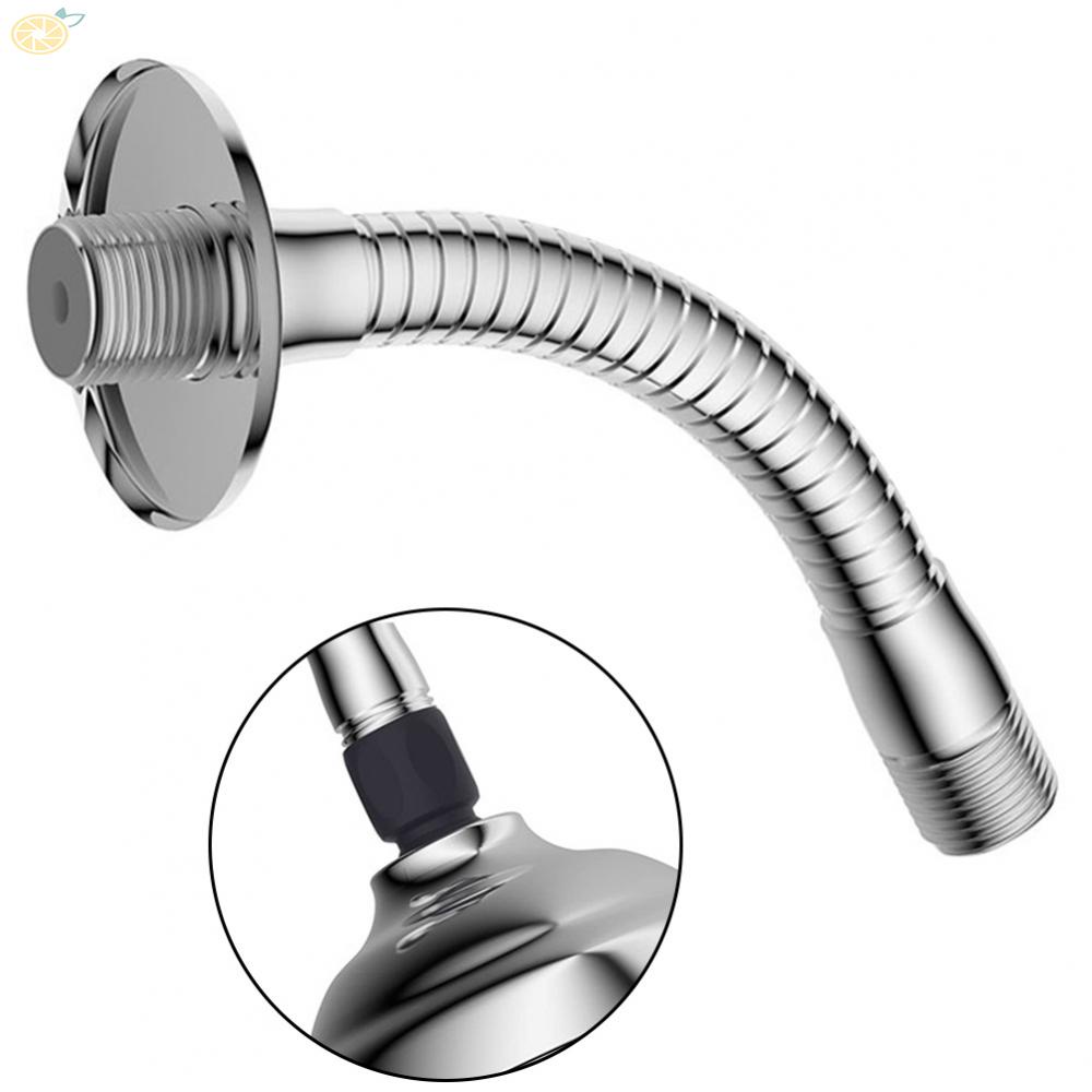 【VARSTR】Shower Tube Stainless Steel Swivel 10*5*5cm Adjustable Chrome Fixtures