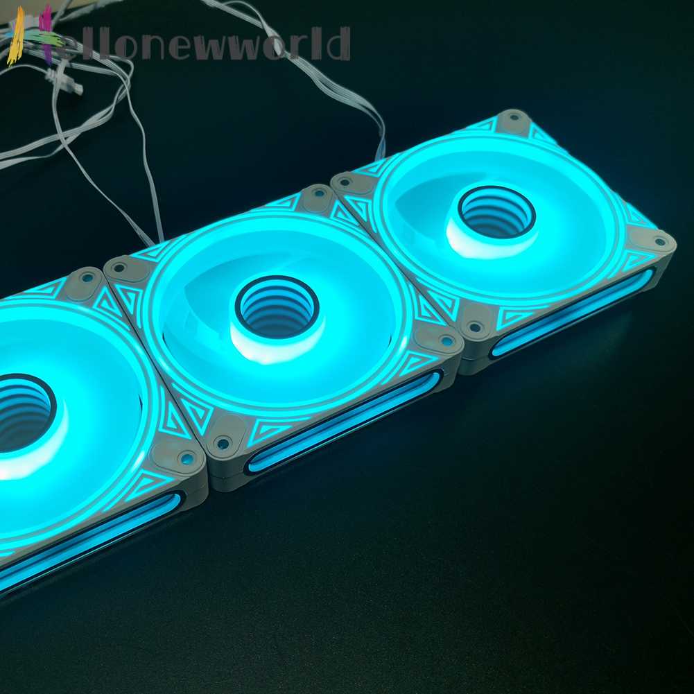 Quạt Tản Nhiệt Cho Máy Tính DM1 5V 3PIN ARGB 12V 4PIN PWM 120mm