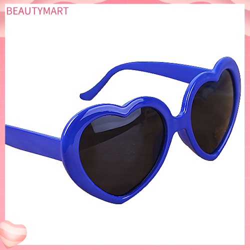 Kính Mát Hình Trái Tim Thời Trang Mùa Hè Cho Nam Nữ