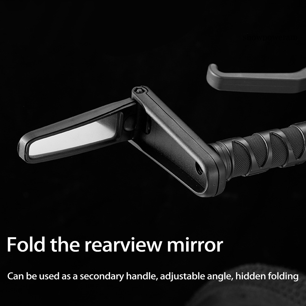 Gương Chiếu Hậu Bằng Acrylic Chống Thấm Nước Tùy Chỉnh Góc Độ Tiện Dụng Cho Xe Đạp