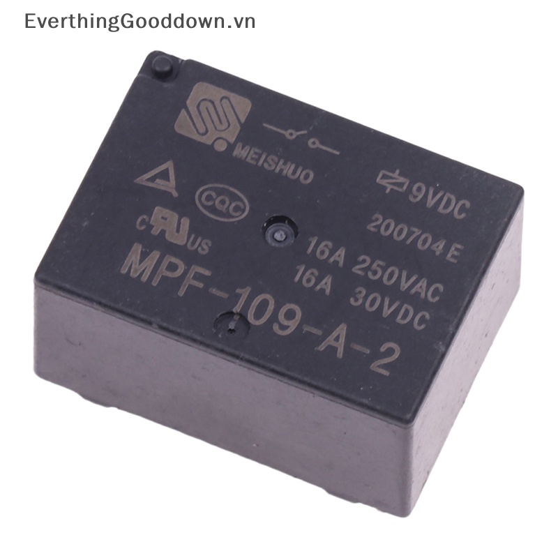 Rơ Le Điện Tử 9V MPF-109-A-2 9VDC 16A 4PINS 9VDC 16A 4 Pins vn