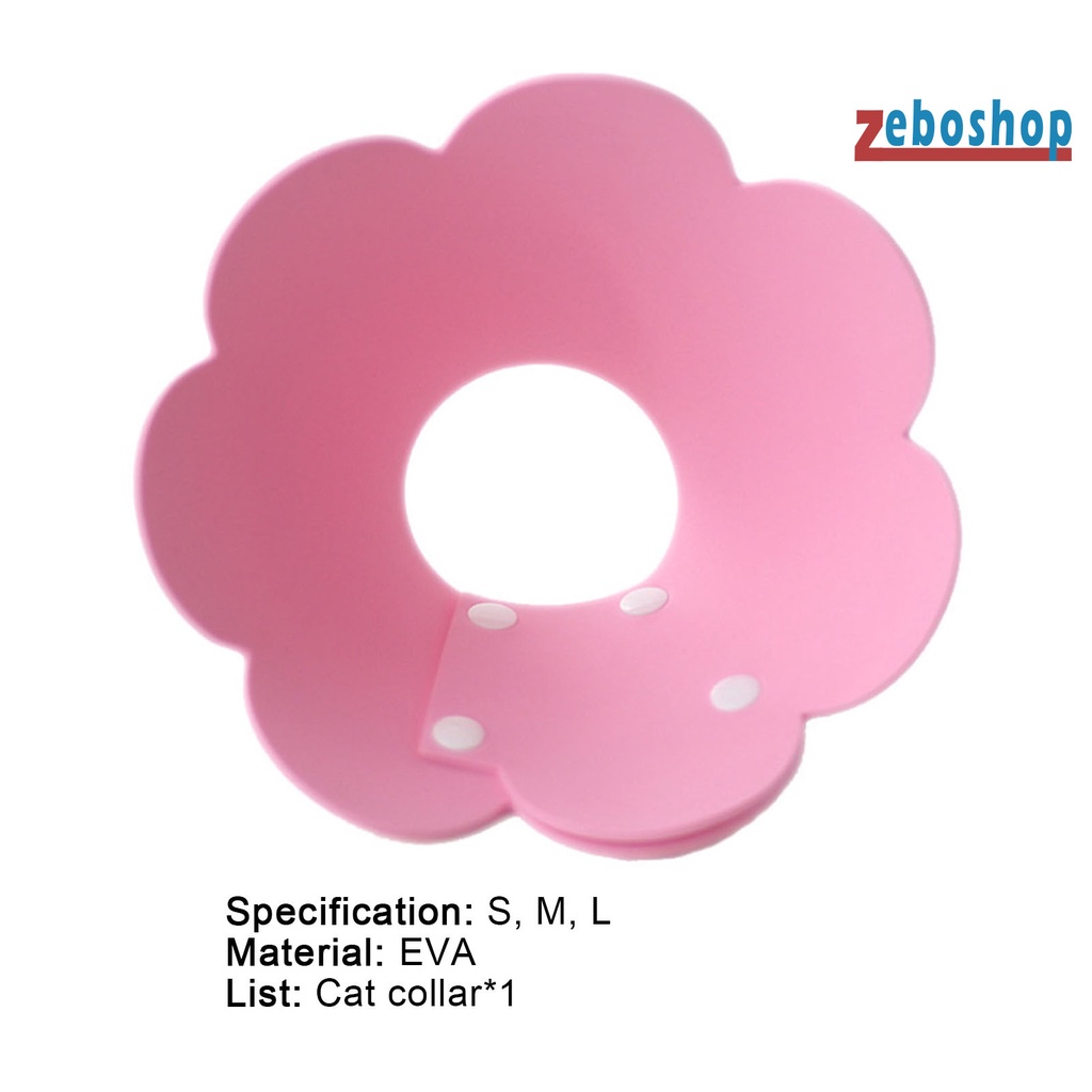 Vòng Đeo Cổ EVA Bảo Vệ Chống Liếm Khi Đi Trong Nhà Dành Cho Mèo