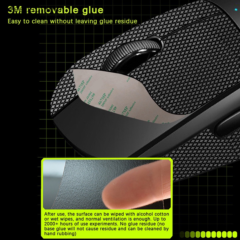 Băng Keo Dán Tay Cầm Chuột Chơi Game Thủ Công Chống Trượt Chống Mồ Hôi Không Dây G Pro Siêu Nhẹ Viper Ultimate hhno