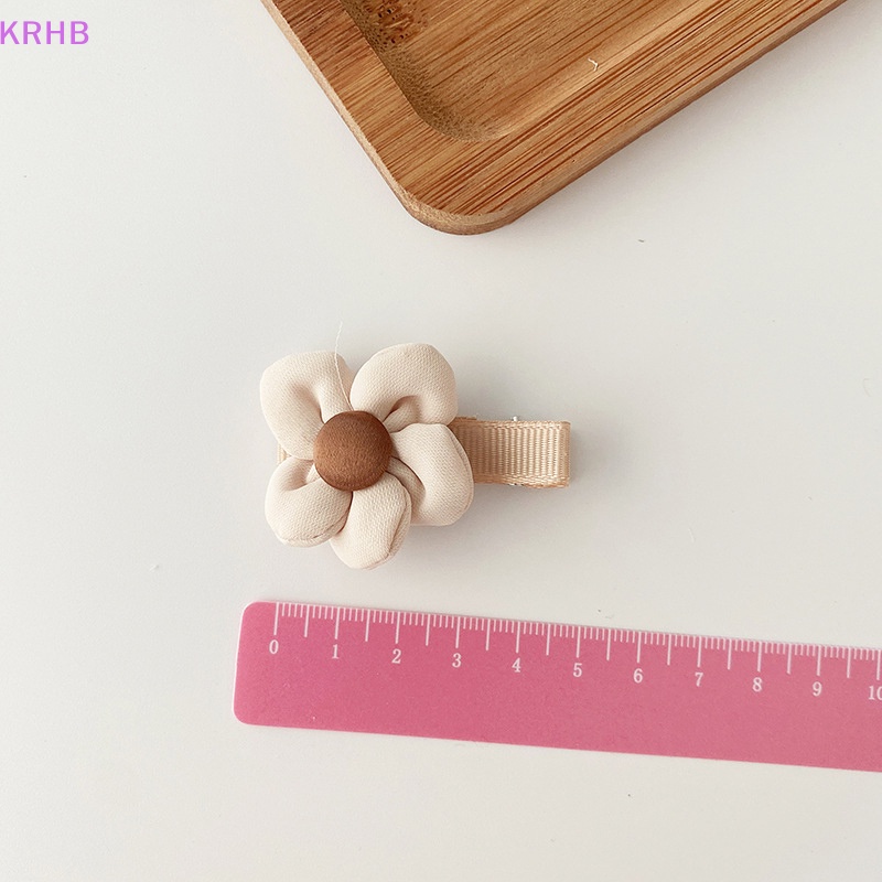 Set 4 / 2 Kẹp Tóc Nơ Xinh Xắn Cho Bé Gái Mới