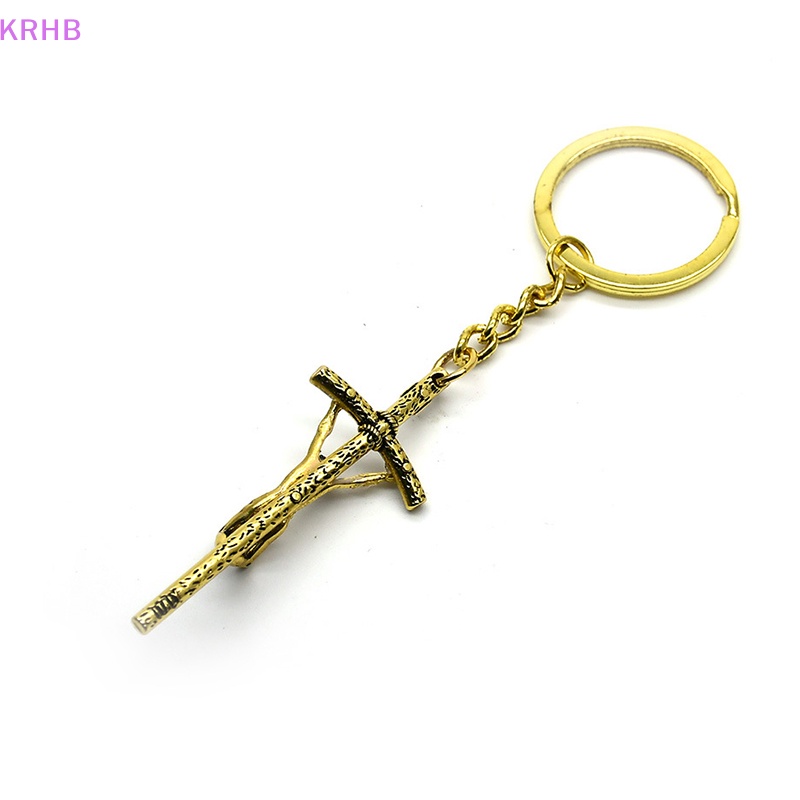 Móc Khóa Hình Thánh Giá Phong Cách Vintage Thời Trang Mới