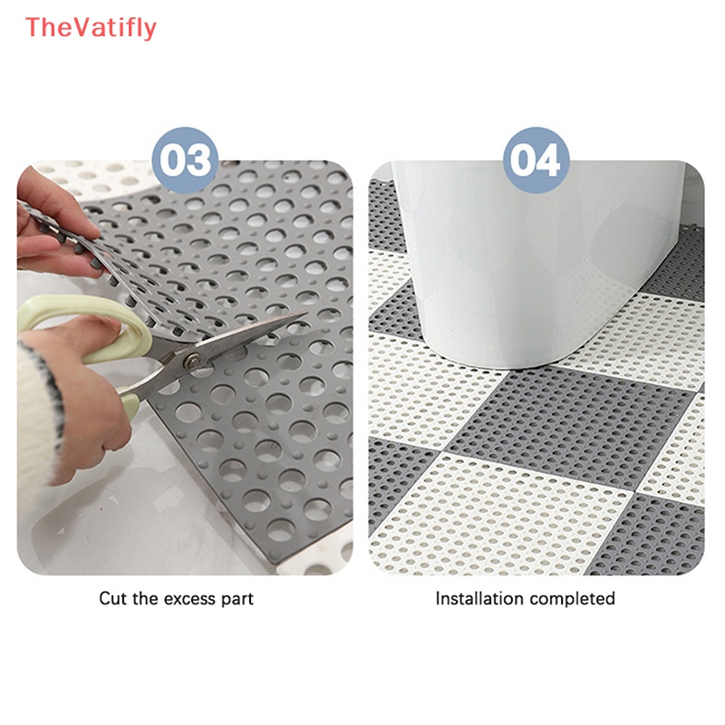 1 Thảm Lót Sàn Nhà Tắm / Toilet Chống Trượt Không Thấm Nước