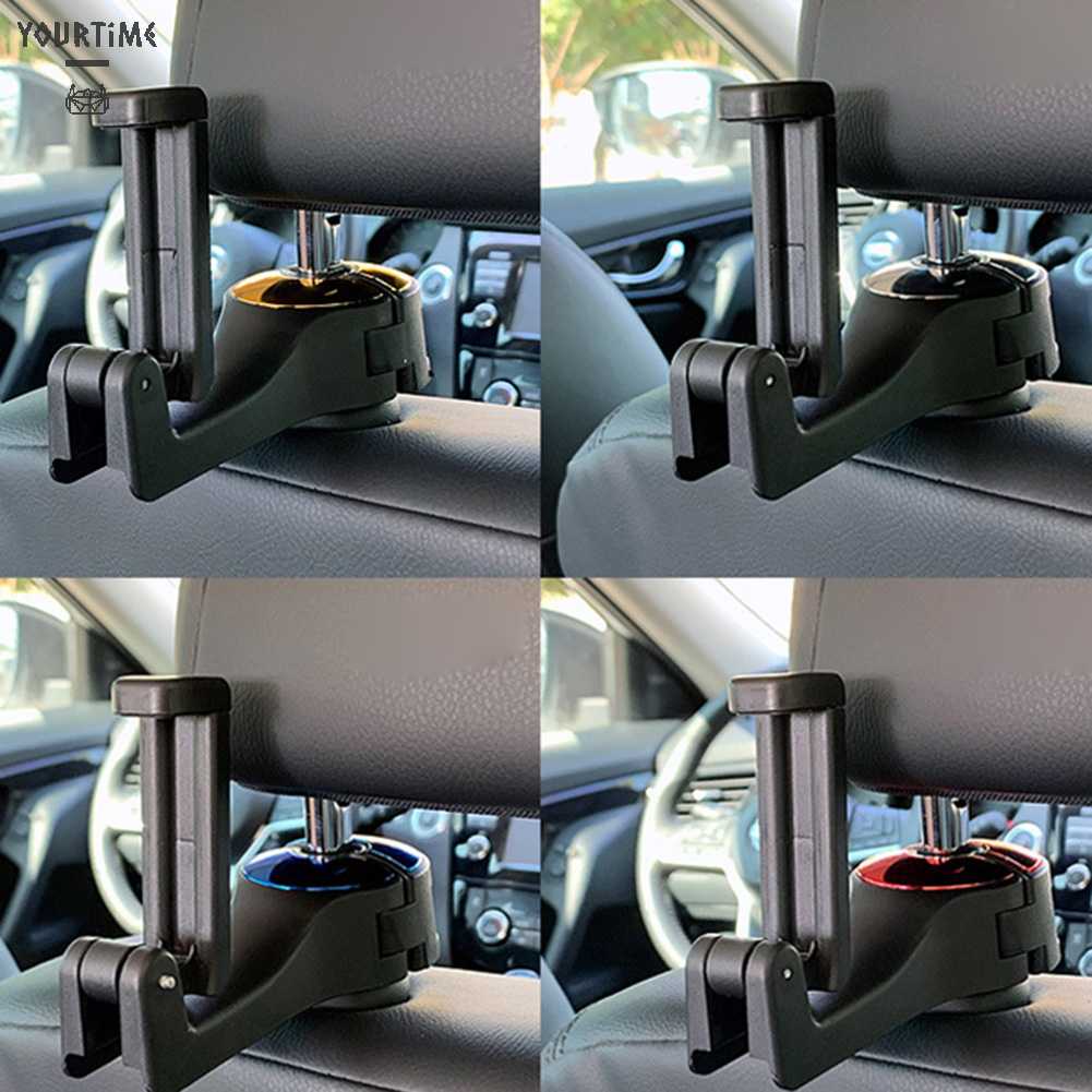 Móc Treo Đồ 2 Trong 1 Gắn Sau Lưng Ghế Xe Hơi