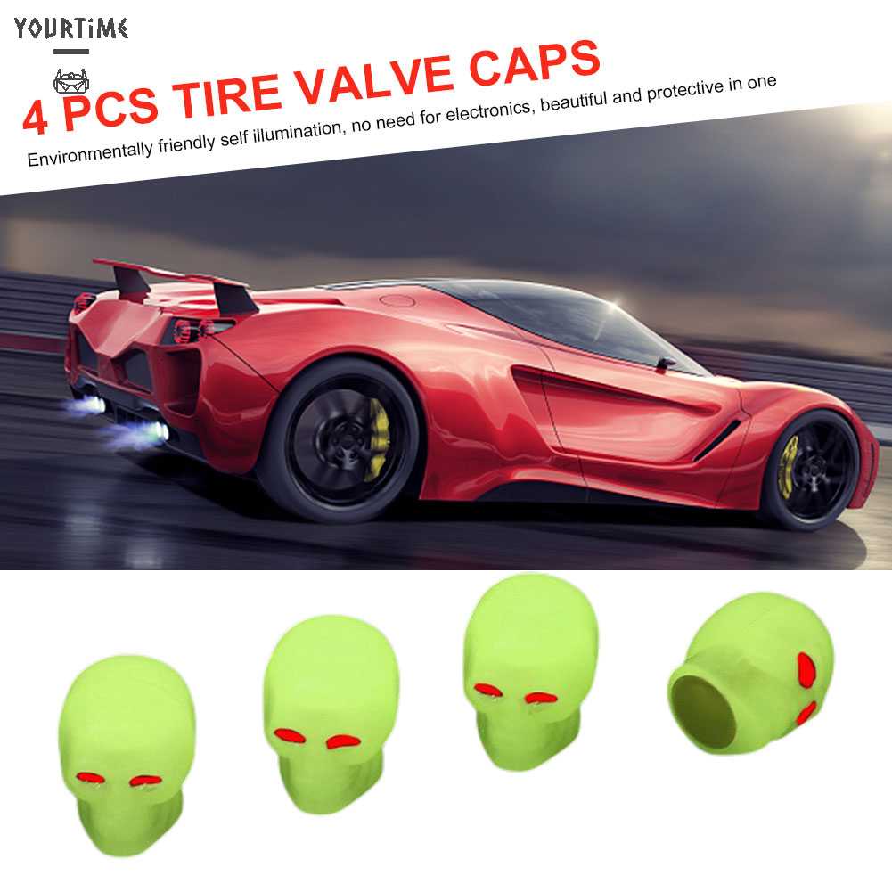 Nắp Van Bánh Xe Chống Bụi Phát Sáng Trong Tối