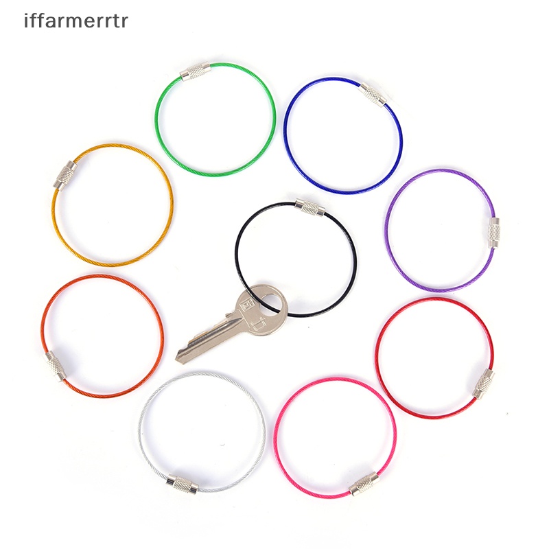 Vòng Khóa Dây Cáp Chìa Khóa Bằng Thép Không Gỉ