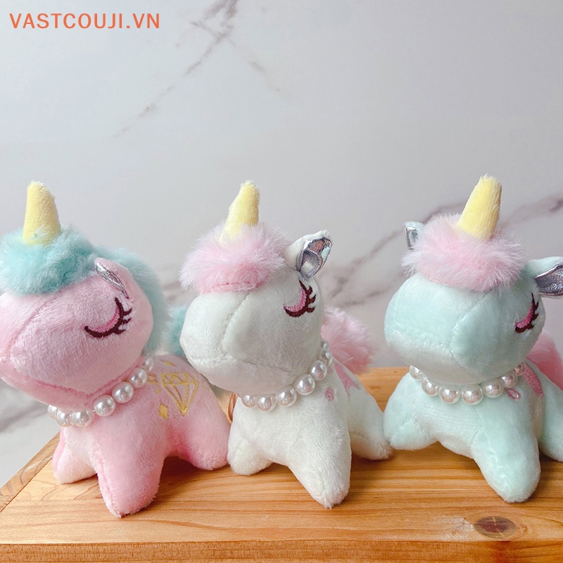 Móc Khóa Kỳ Lân Nhồi Bông Nhiều Màu Dễ Thương