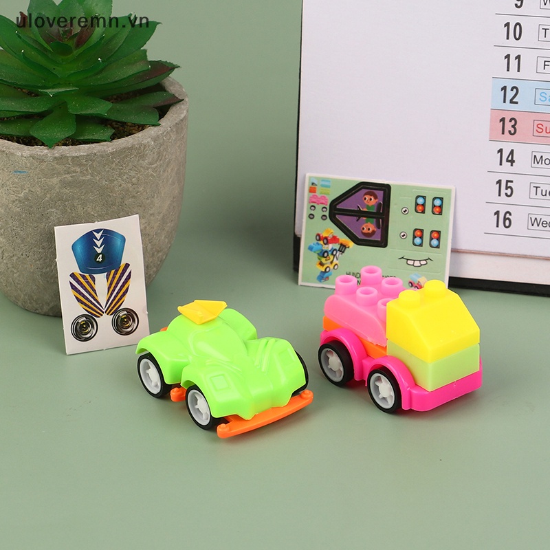 Bộ 5 Mô Hình Xe Tải Đồ Chơi Mini Nhiều Màu Dễ Thương