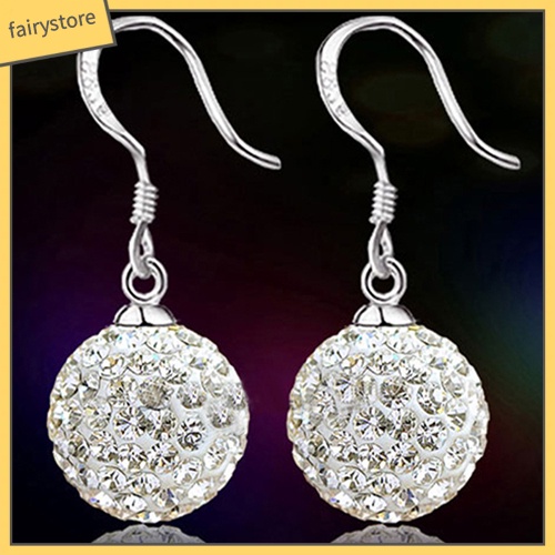 Bông Tai Mạ Bạc Mềm Mại Thời Trang Dành Cho Nữ