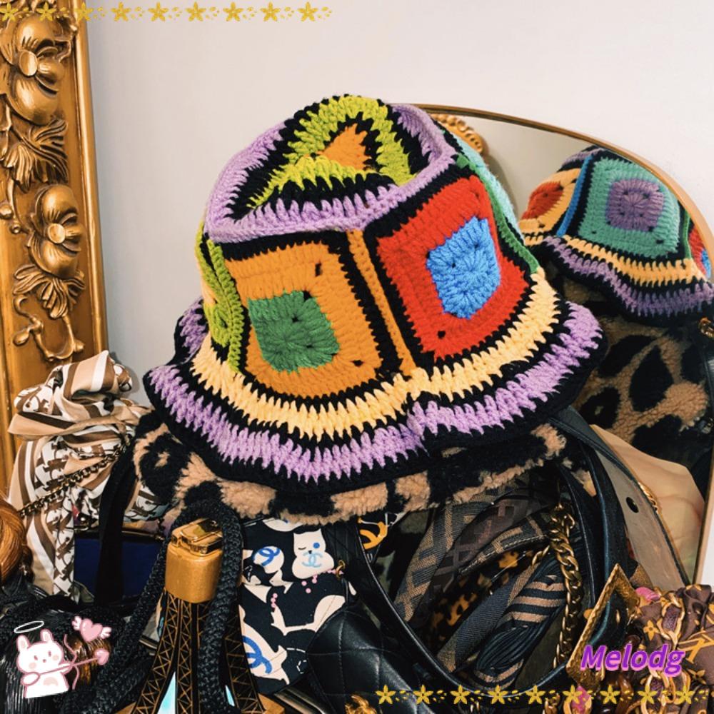 Mũ Bucket Dệt Kim Phong Cách Thời Trang Hàn Quốc 2023