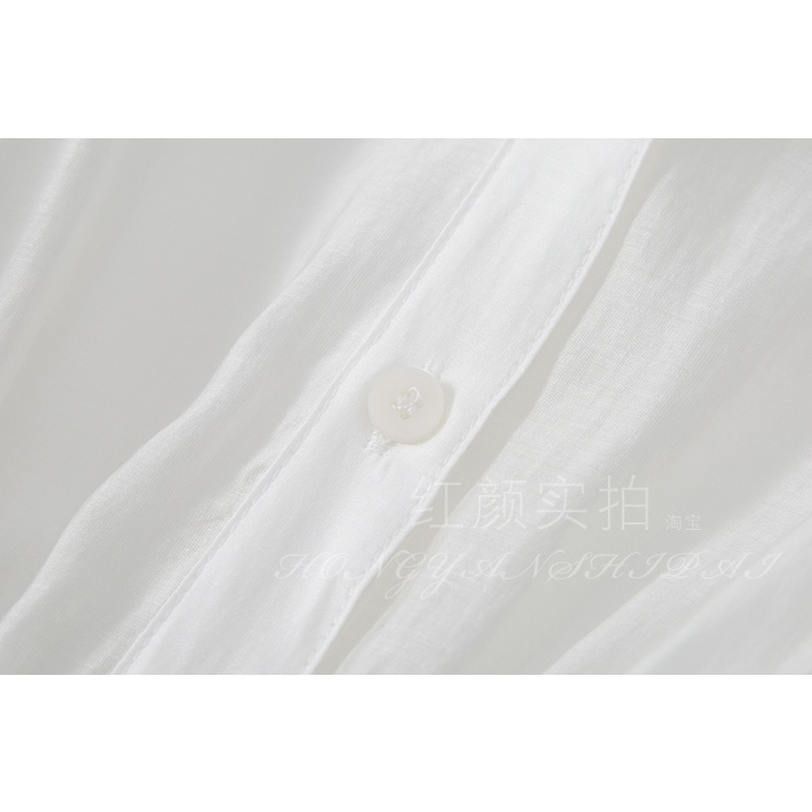 Đầm Trắng Phong Cách Pháp Thời Trang Mùa Hè Cao Cấp Cho Nữ