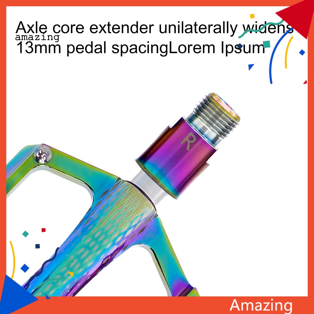 Set 2 Miếng Đệm Bàn Đạp Xe Đạp Di Động Dễ Lắp Đặt