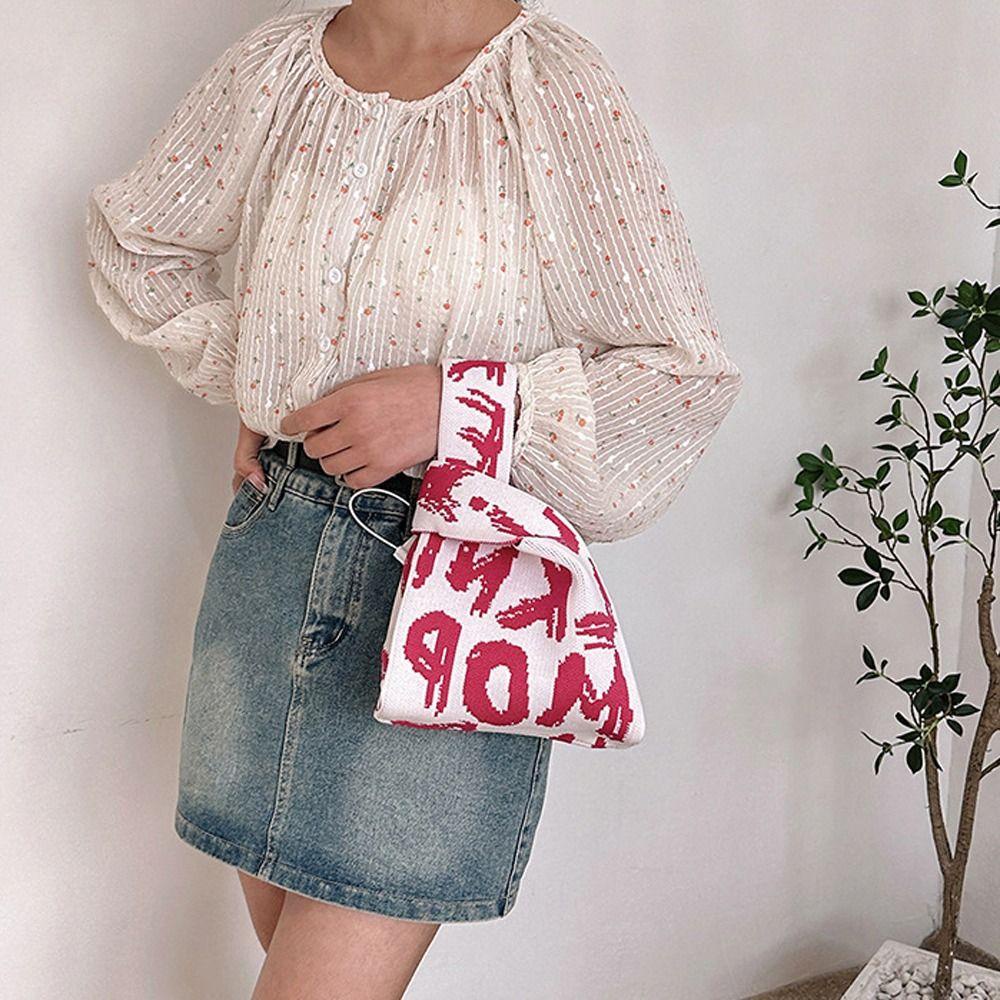 Túi Đựng Mỹ Phẩm In Chữ Mommy Phong Cách Hàn Quốc Ngọt Ngào