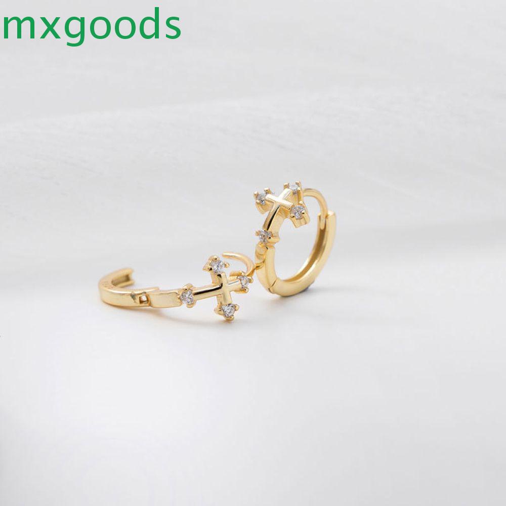 Khuyên Tai Hình Thánh Giá Phong Cách Retro Thời Trang Cho Nữ