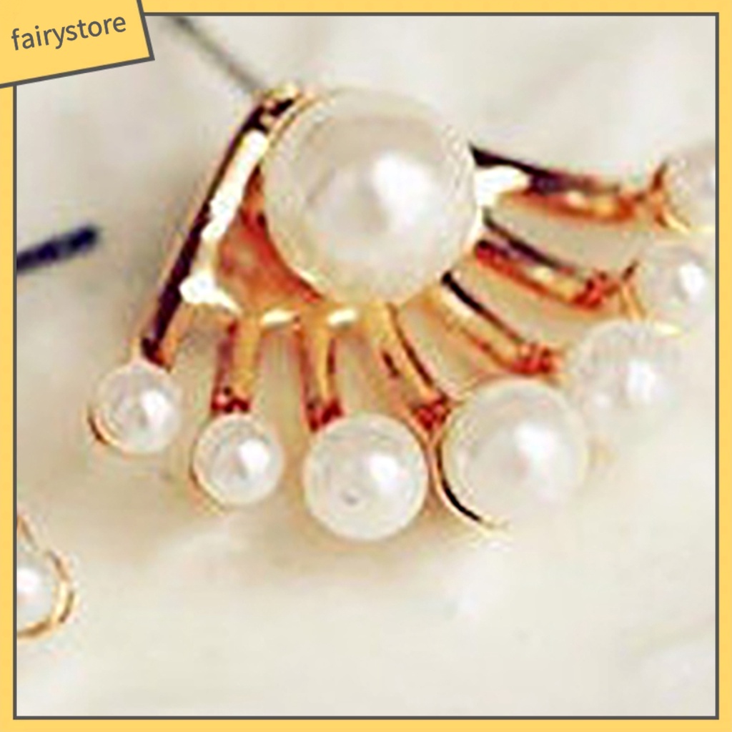 1 Đôi Khuyên Tai Hợp Kim Thoải Mái Thời Trang Cho Nữ