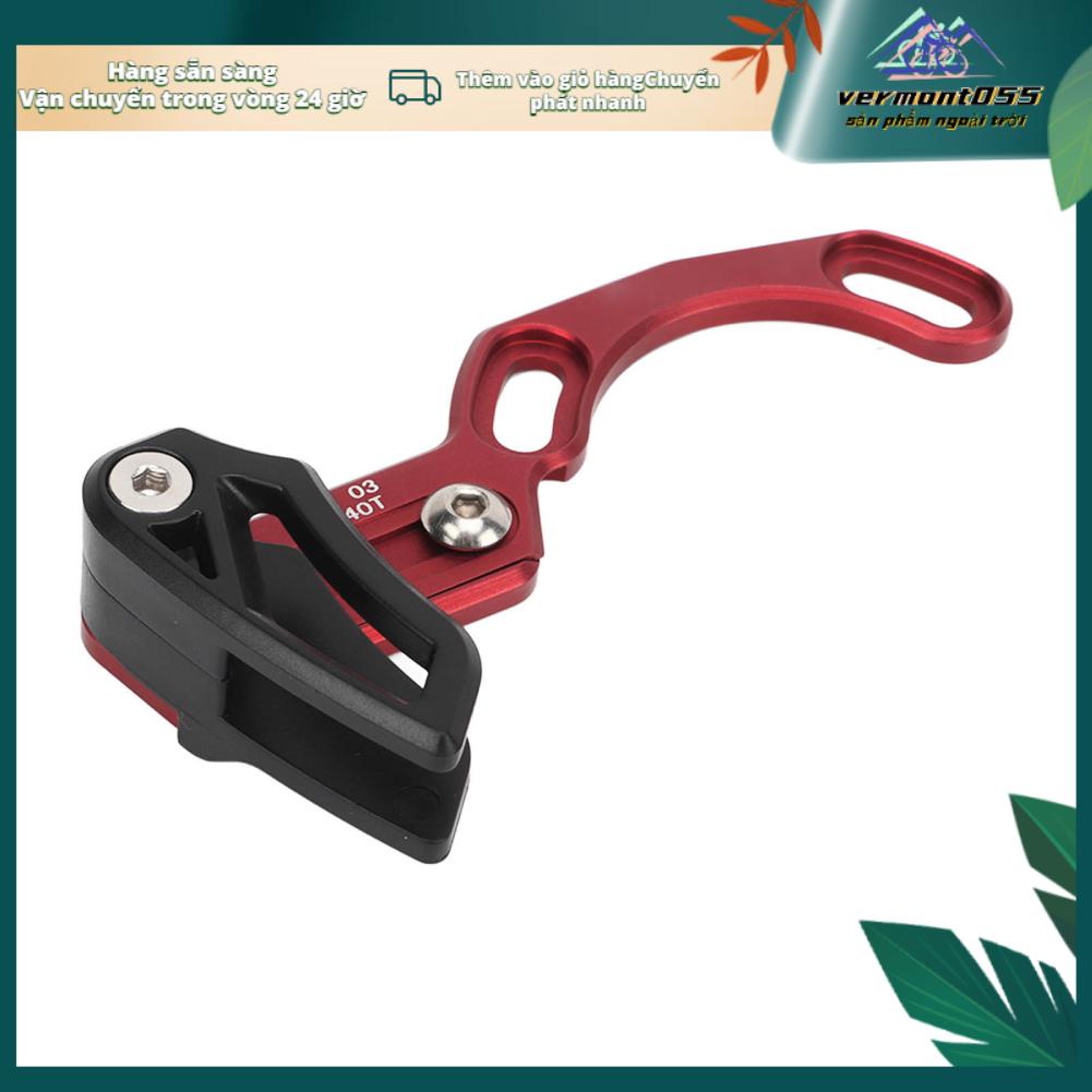 Vermont055 Hướng dẫn xích xe đạp Đĩa đơn chuyên nghiệp Hợp kim nhôm gắn bảo vệ cho phụ kiện