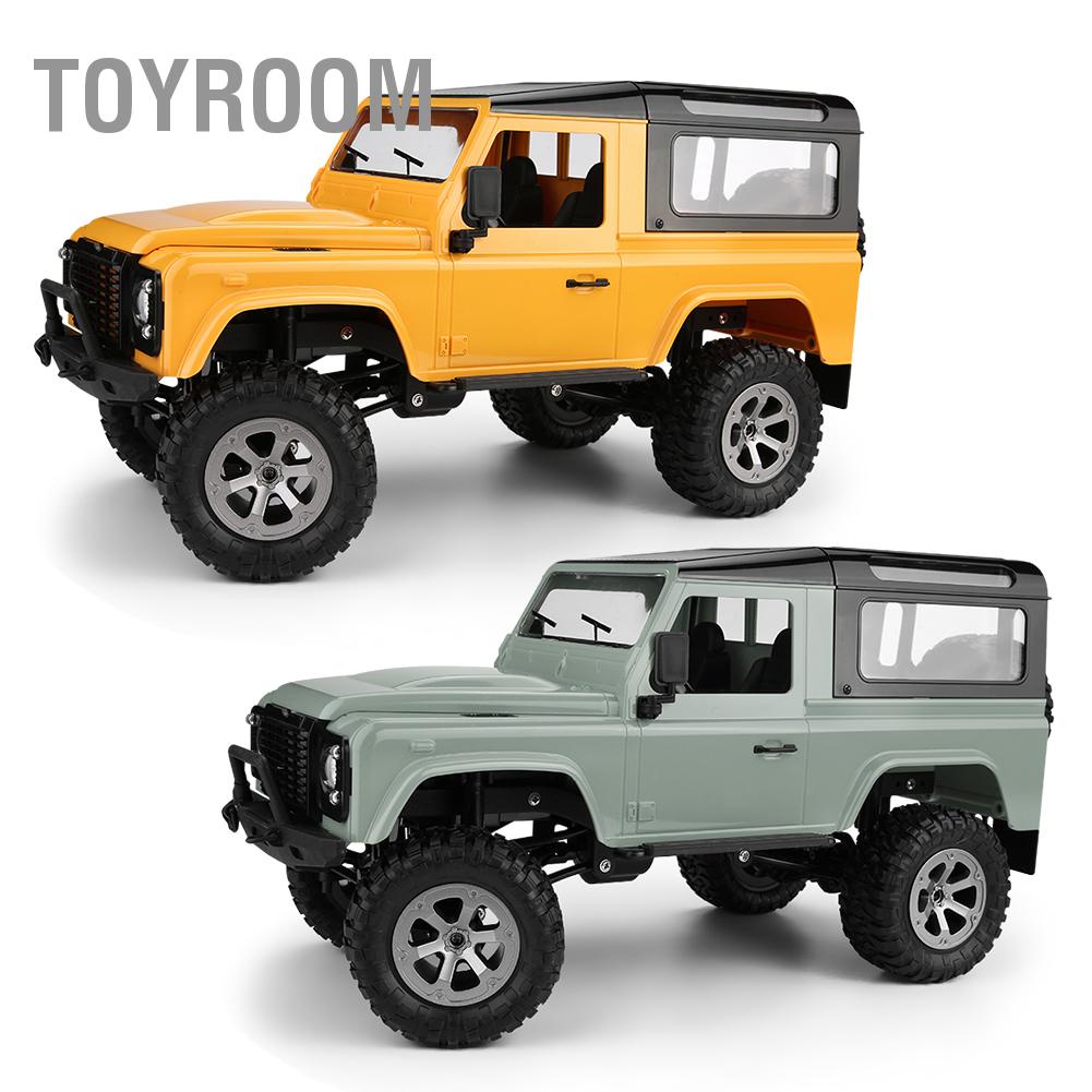 ToyRoom 2.4GHz 1/16 Tỷ lệ 4 bánh Đèn pha LED kép Off Road RC Car Toy