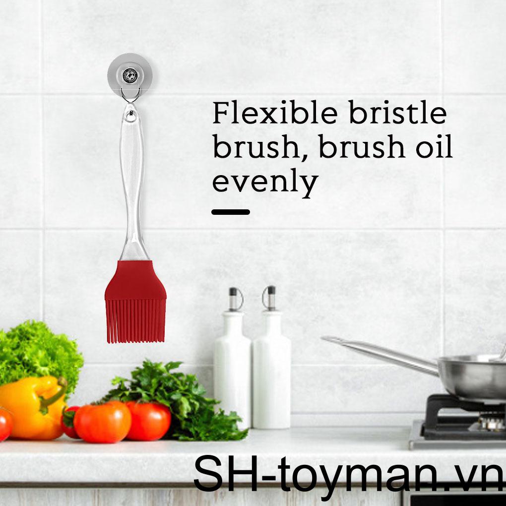 Cọ Quét Dầu Bằng Silicone Có Tay Cầm Tiện Lợi Dành Cho Nhà Bếp