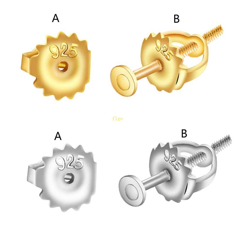 Bông Tai Đinh Ốc Bằng Thép Không Gỉ Thay Thế Cho Bưu Thiếp