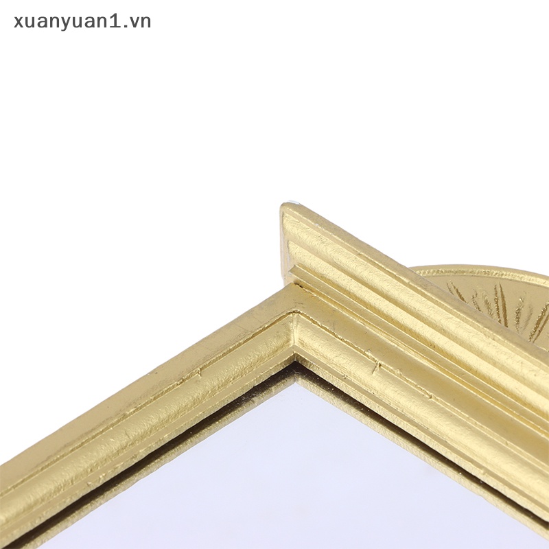 Gương Treo Tường Nhỏ Xinh Trang Trí Nhà Búp Bê Tỉ Lệ 1: 12