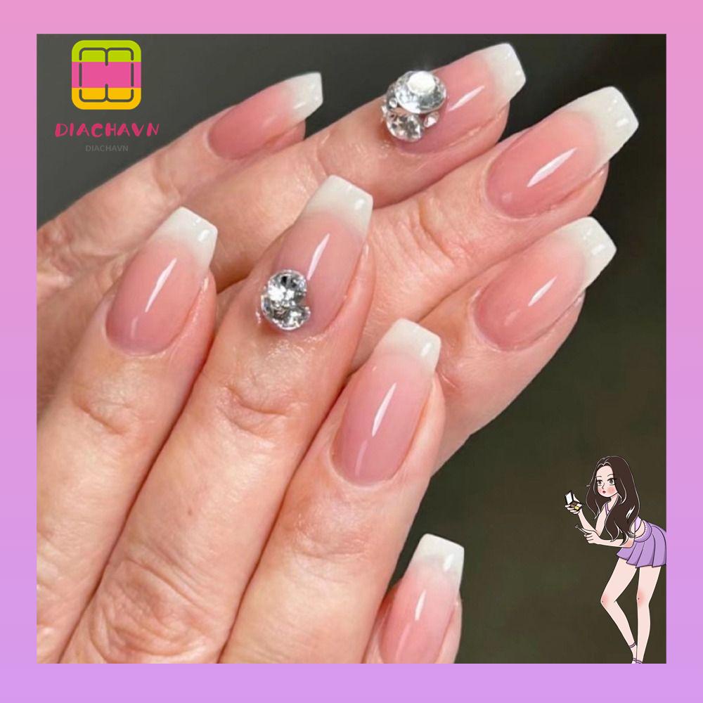 Set 24 Móng Tay Giả Che Phủ Toàn Diện DIY