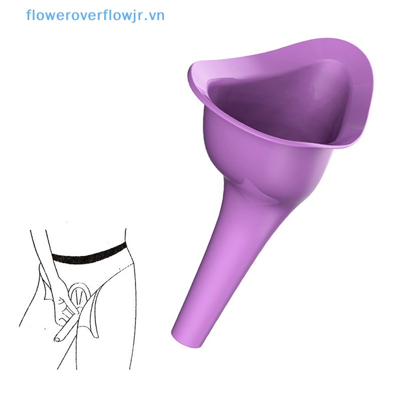 1 Dụng Cụ Đi Vệ Sinh Bằng Silica gel Tiện Dụng Cho Nữ