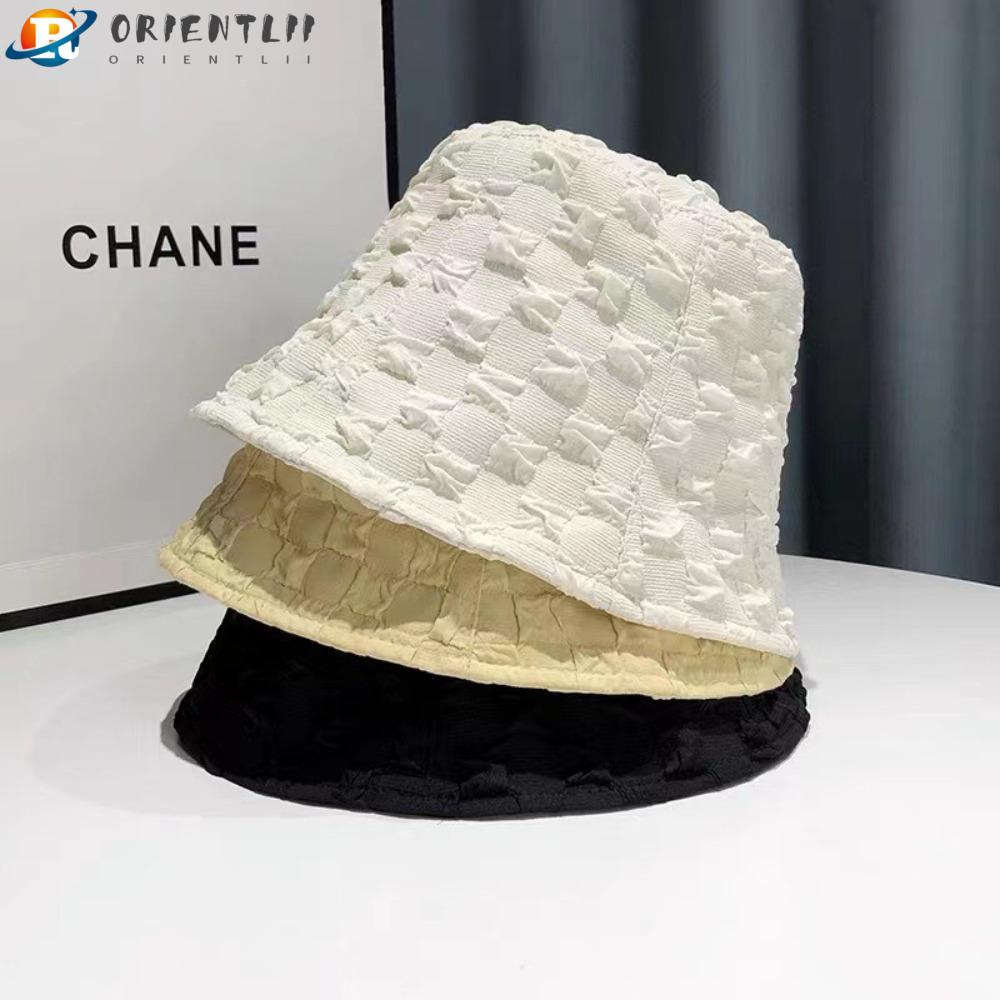 Mũ Tai Bèo Chống Nắng Họa Tiết Sọc Caro Thời Trang