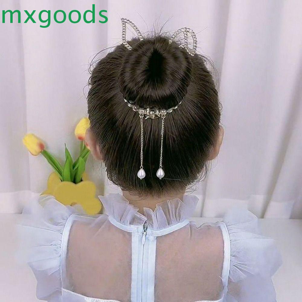Mxgoods Kẹp Tóc Đuôi Ngựa Hình Tai Thỏ Tua Rua Dễ Thương Thanh Lịch Ins Dành Cho Bạn Gái.Kẹp Tóc Móng Vuốt Phong Cách Hàn Quốc