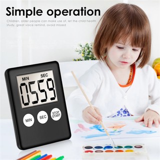 Aubess Aubess Lcd Digital Kitchen Timer Cooking Baking Oven Timer Loud Alarm Clock Magnetic Countdown Back Stand