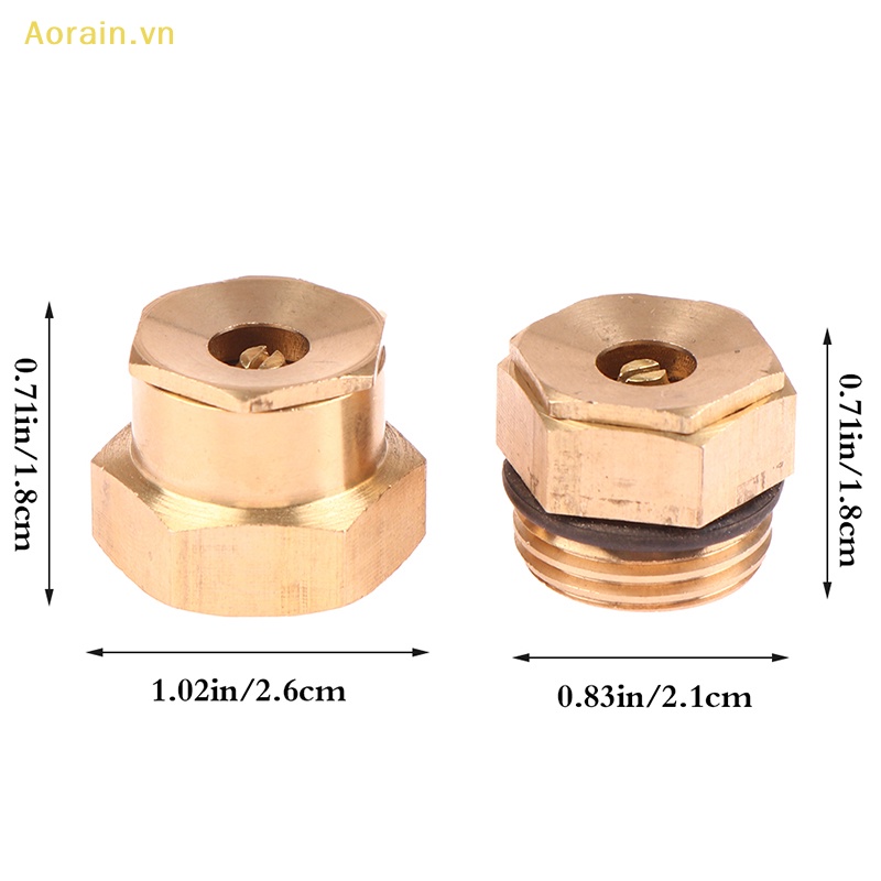 Vòi Phun Nước 1 / 2inch Bằng Đồng Tùy Chỉnh Tiện Dụng Cho Sân Vườn