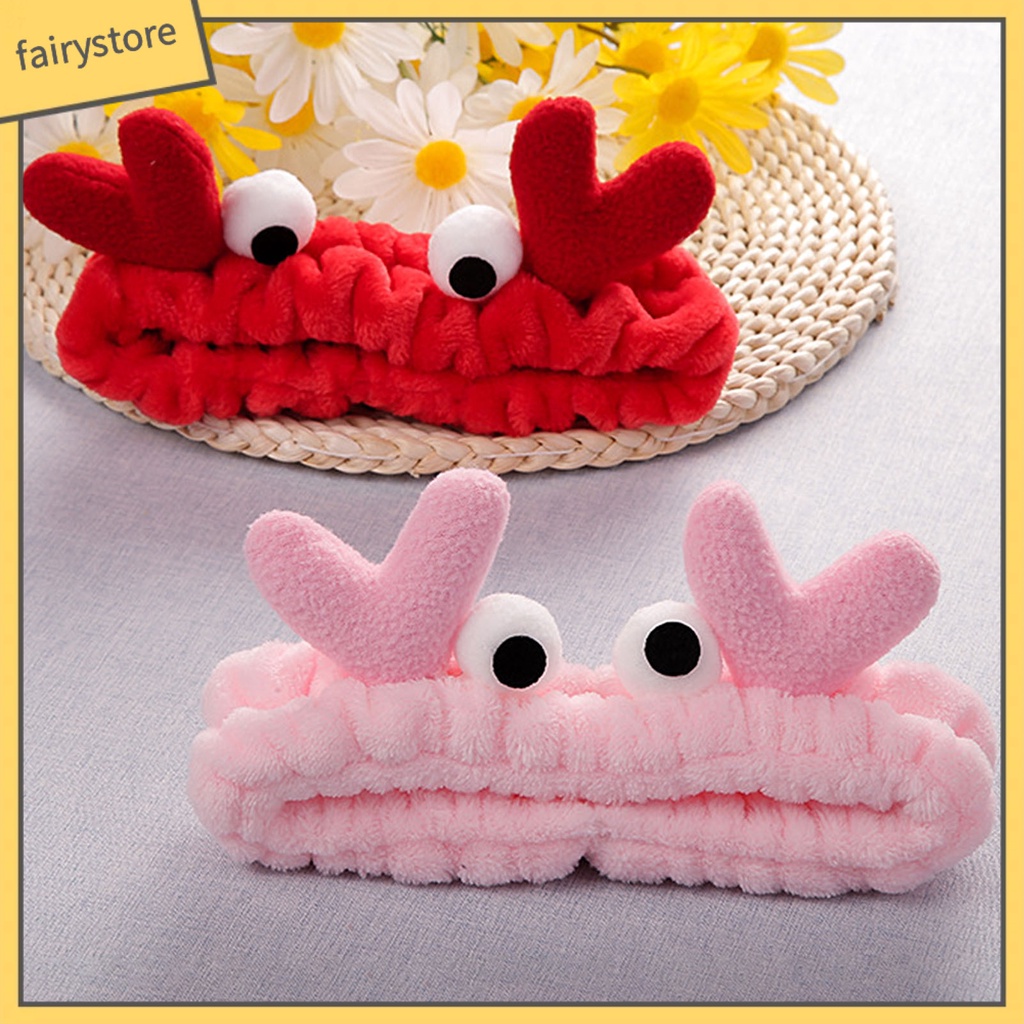 Băng Đô Cài Tóc Co Giãn Hình Tai Cua Hoạt Hình Dễ Thương Cho Nữ